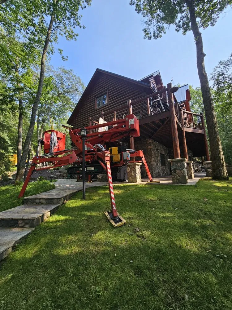 Local outdoor landscaping with custom design across Woodruff, WI - Island City Services