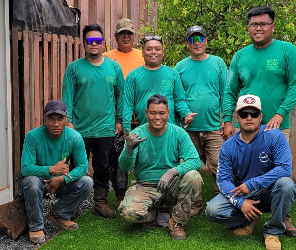 Custom yard cleanup service in Waipahu, HI - Island Green