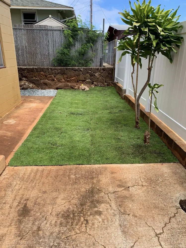 Affordable outdoor landscaping in Waipahu, HI by Island Green