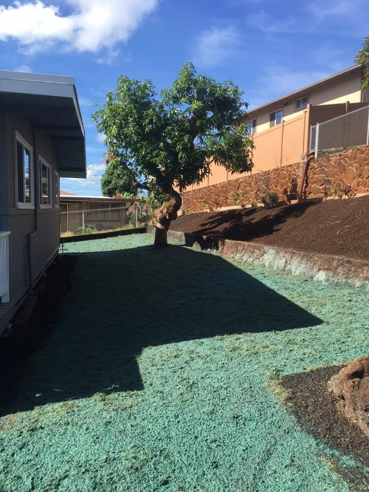 Expert lawn care service with custom design across Honolulu, HI - Island Hydroseed