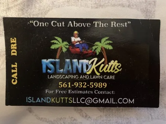 Island kutts landscaping Logo