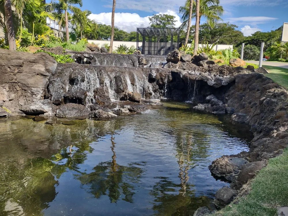 Custom landscape installation in Makawao, HI by Island Landscape