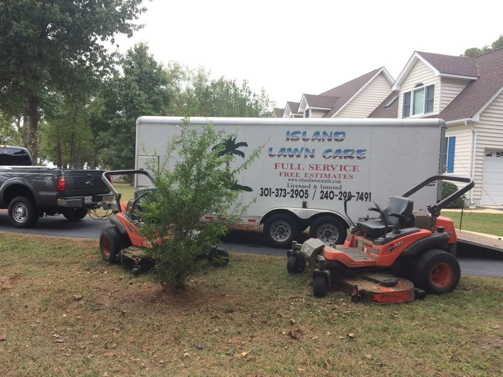 Expert lawn mowing service for residential properties across Avenue, MD - Island Lawn Care