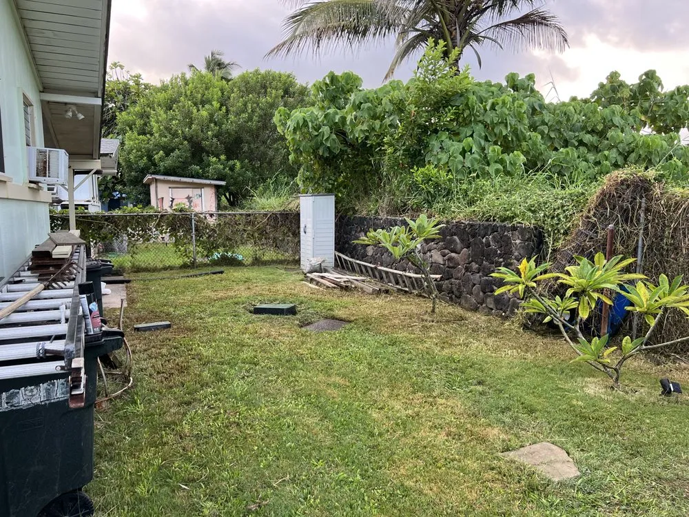 Reliable yard cleanup service in Laie, HI by Island Scape North Shore