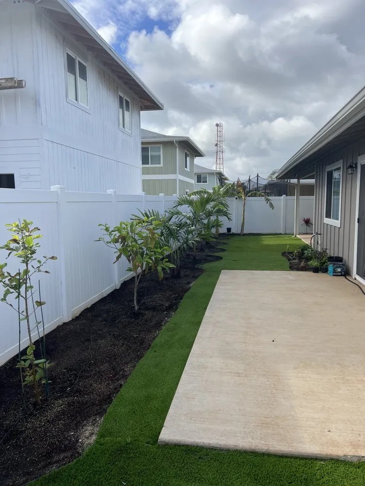 Reliable landscape installation in Laie, HI by Island Scape North Shore