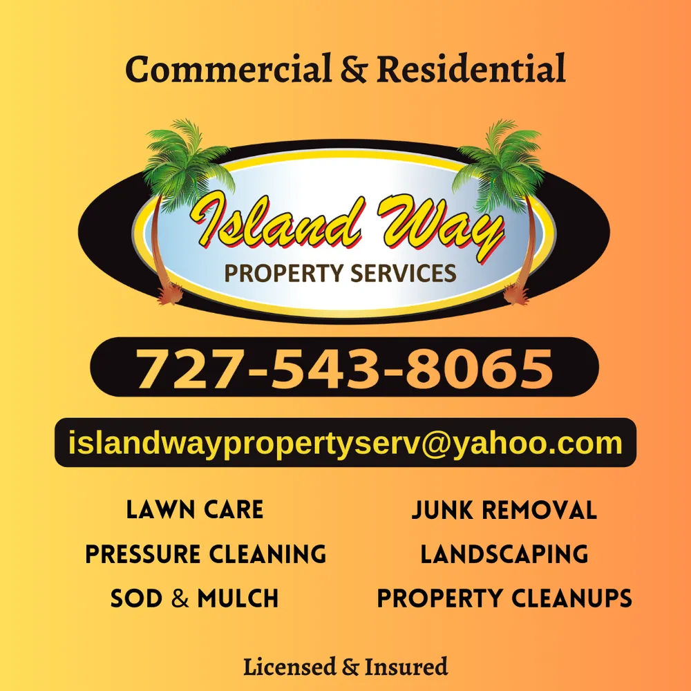 Local landscaping services for year-round maintenance across Pinellas Park, FL - Island Way Property Services
