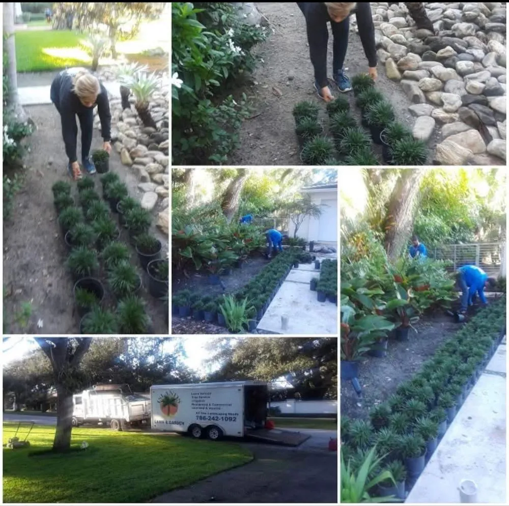 Trusted garden landscaping for beautiful yards in Miami, FL by Island's Lawn & Garden