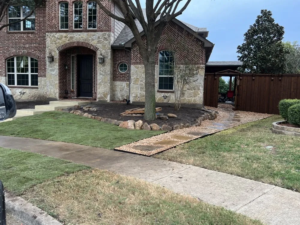 Professional landscaping services in Wylie, TX by ISR Lawn & Landscaping