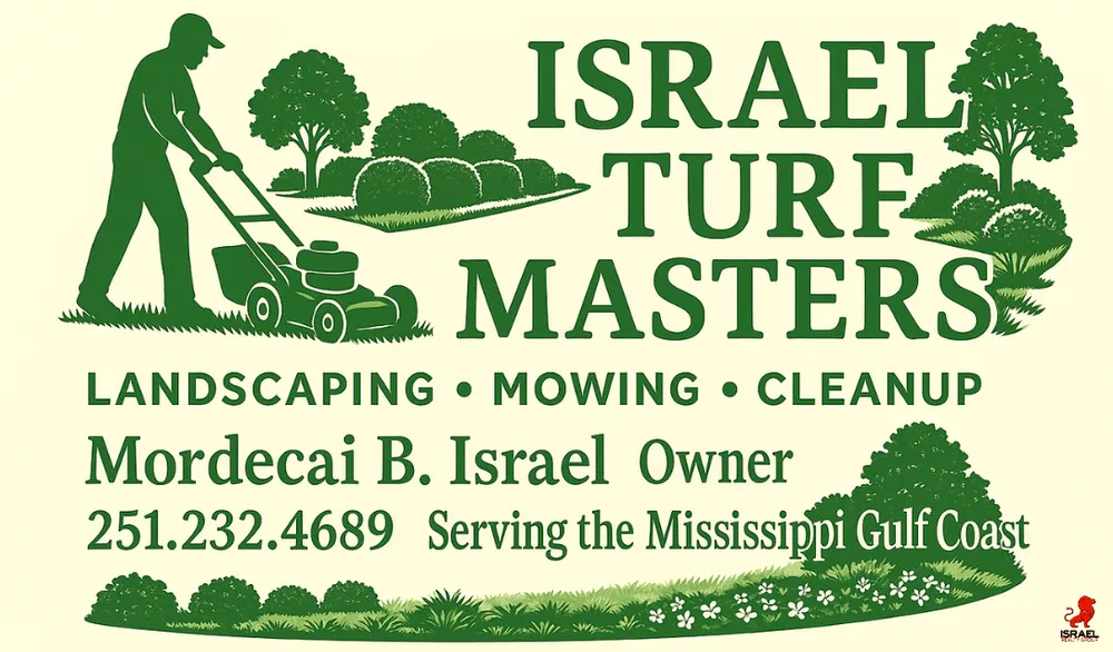 Custom yard maintenance for homes in Biloxi, MS by Israel Turf Masters