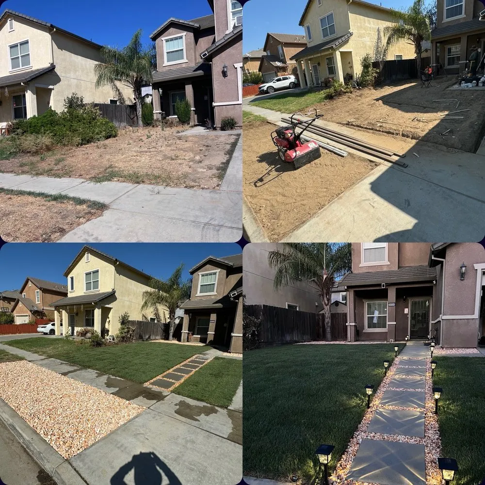 Expert outdoor landscaping experts serving Modesto, CA - Israel's Gardening