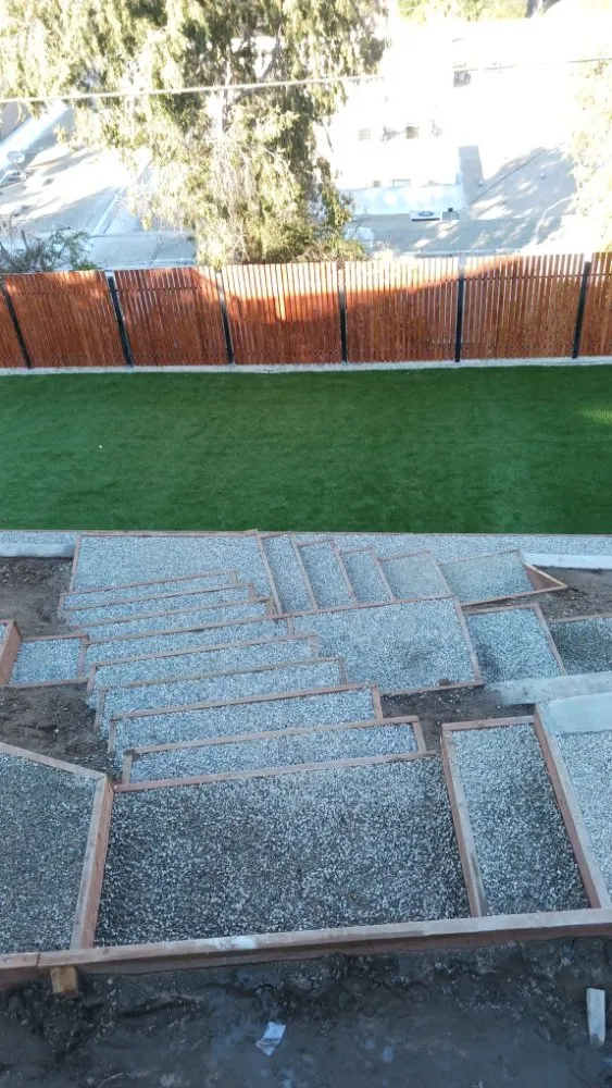 Custom residential landscaping in Bakersfield, CA by Israel's Service