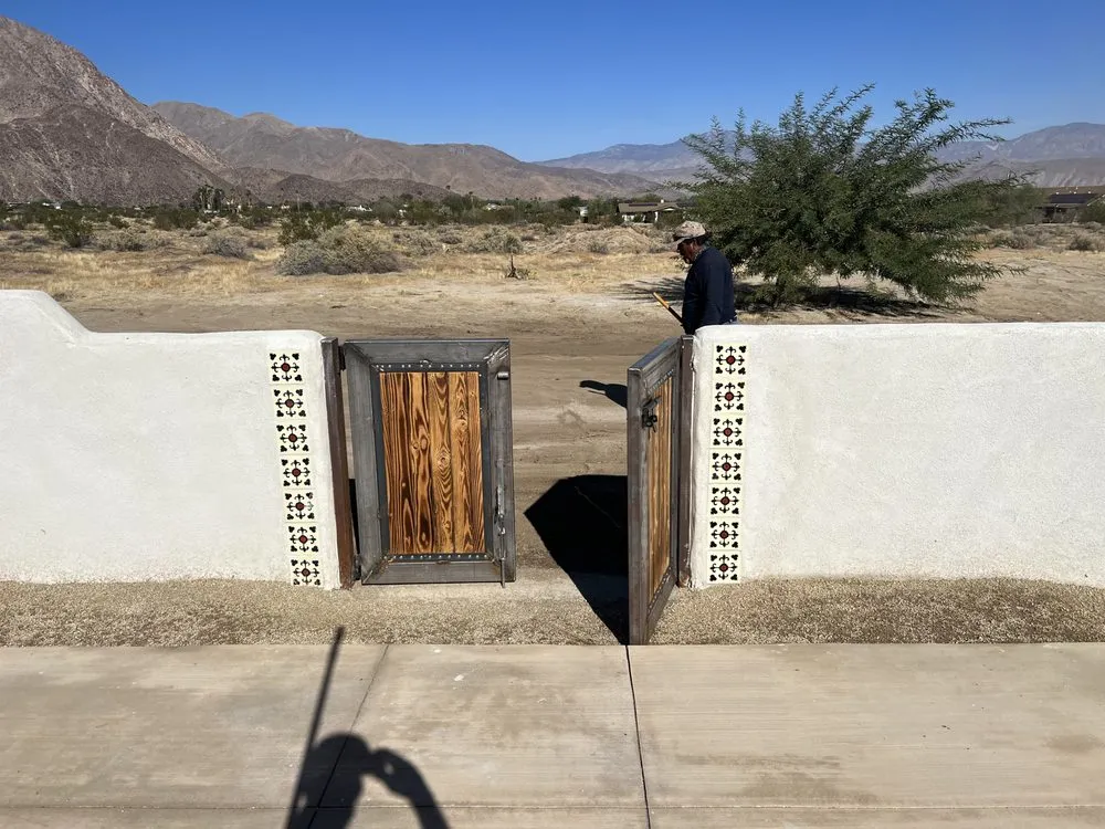 Expert landscape installation in Borrego Springs, CA - Issac Fredericks