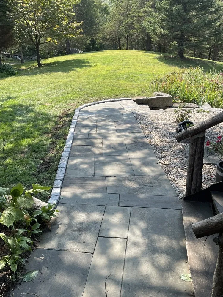 Affordable outdoor landscaping with custom design in Kent, CT by Istvan& Son Services