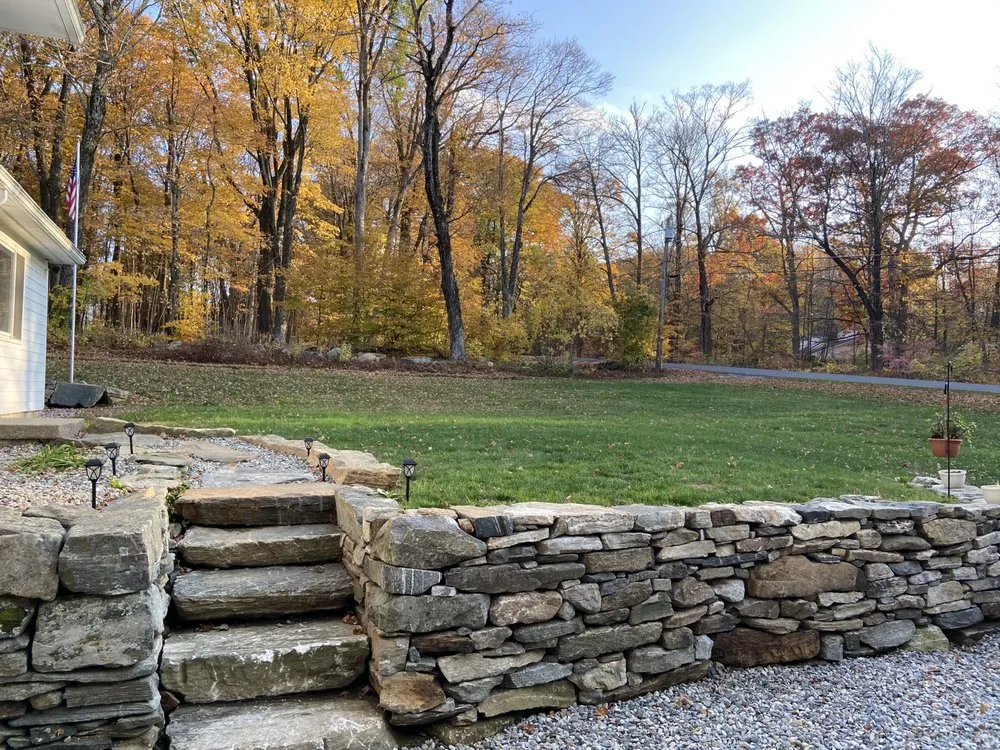 Trusted yard cleanup service with custom design in Kent, CT by Istvan& Son Services