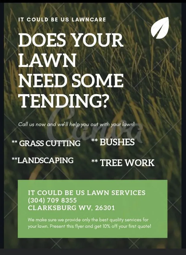 Trusted lawn care service for outdoor upgrades across Clarksburg, WV - It Could Be Us Lawncare