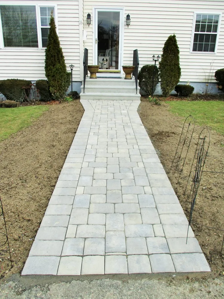 Local landscape installation in Portsmouth, RI - It's About Thyme Landscape