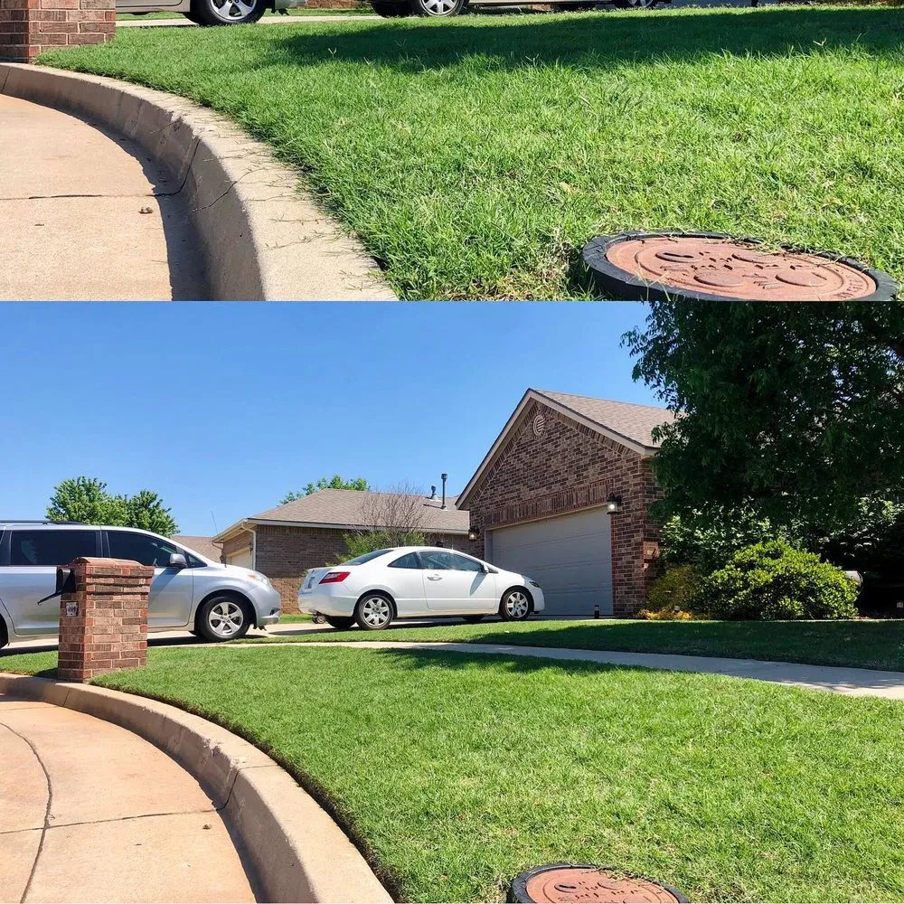 Trusted lawn mowing service for residential properties in Yukon, OK by It’s Just Nice Lawn And Landscape