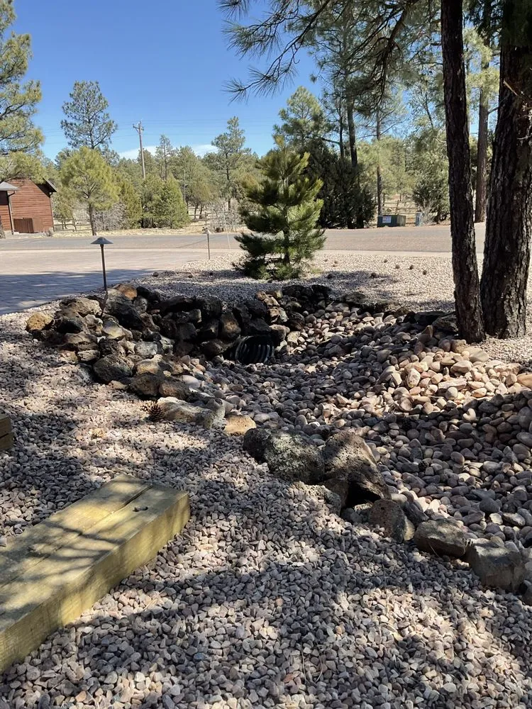 Expert yard cleanup service in Pinetop, AZ by It's Magic Landscape & Design