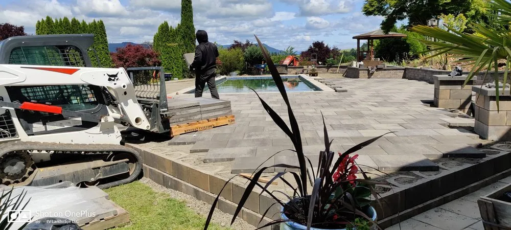 Custom outdoor landscaping in Hillsboro, OR by IV Landscape