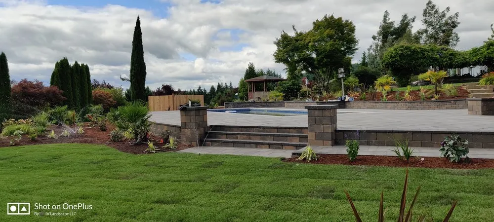 Custom landscaping services with custom design across Hillsboro, OR - IV Landscape
