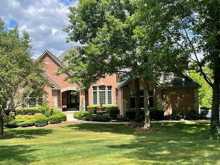 Local lawn mowing service for year-round maintenance in McHenry, IL by Ivan Landscaping & Snow Removal