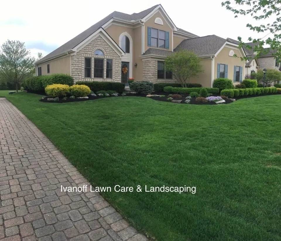 Professional yard maintenance in Lewis Center, OH by Ivanoff Lawn Care and Landscaping