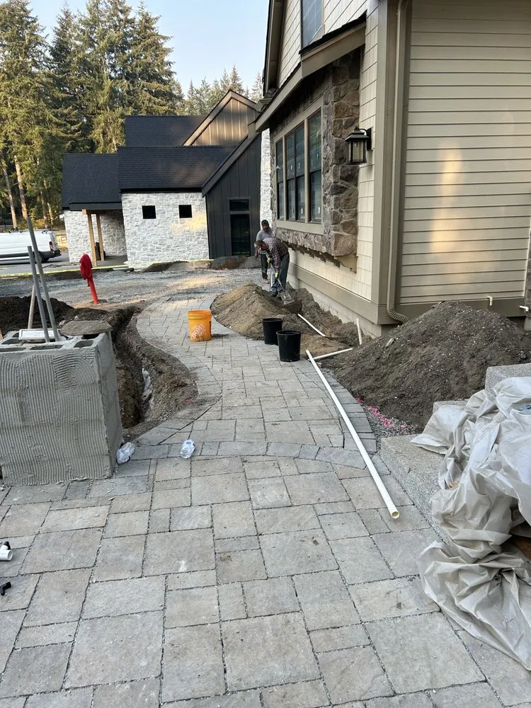 Expert lawn mowing service for outdoor upgrades in Snohomish, WA by Ivan's Landscape & Construction