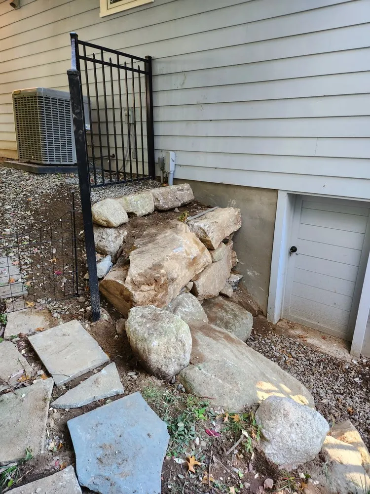 Professional residential landscaping with custom design in Bridgeport, CT by IVS Landscaping And Masonry