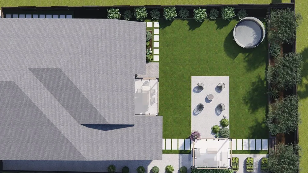 Professional landscape design in Houston, TX by Ivy Terra