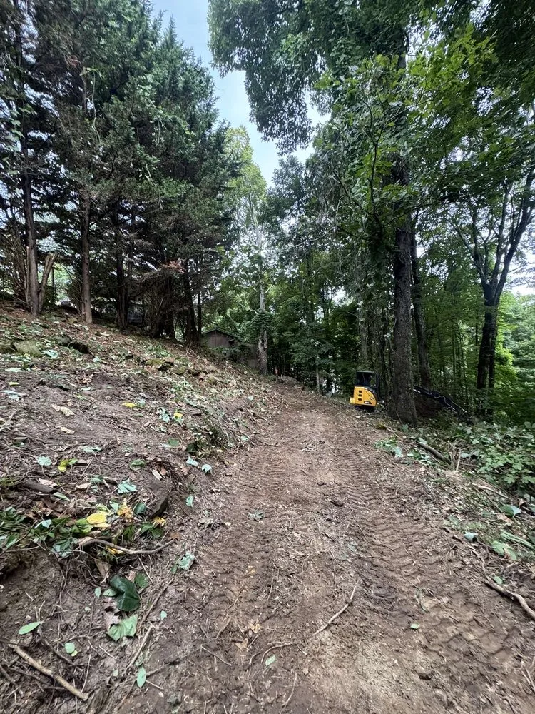 Custom garden landscaping with custom design in Russellville, TN by Ivy's Landscape & Excavation