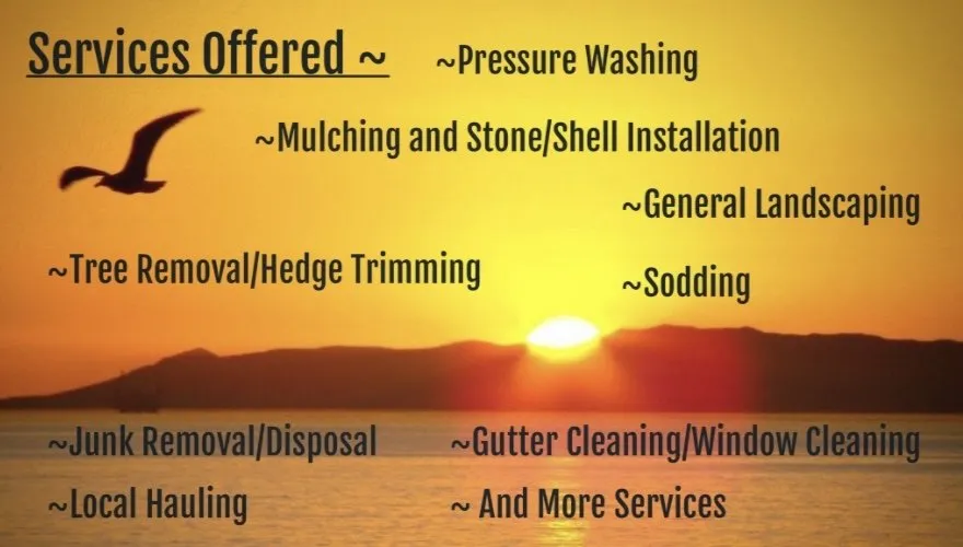 Custom garden landscaping in Hudson, FL - Izak’s Rising Sun Services