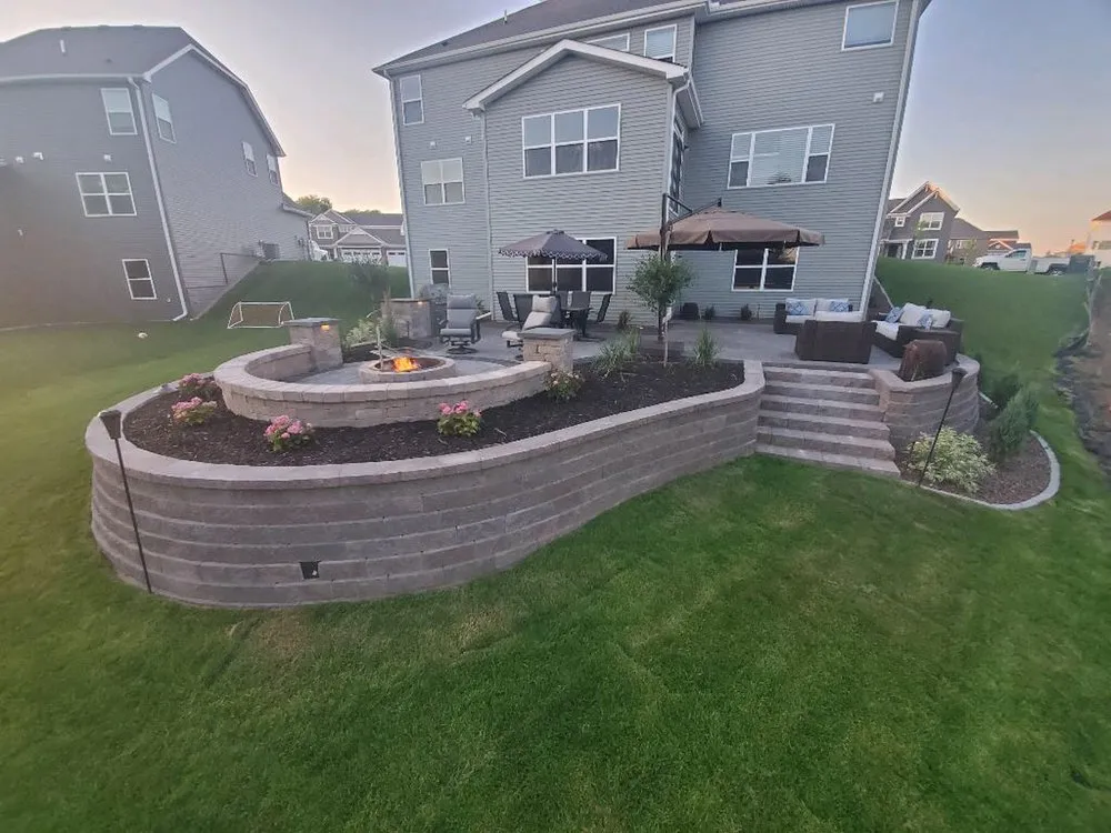 Professional lawn mowing service for residential properties across Bloomington, MN - Izzy's Landscaping & Construction