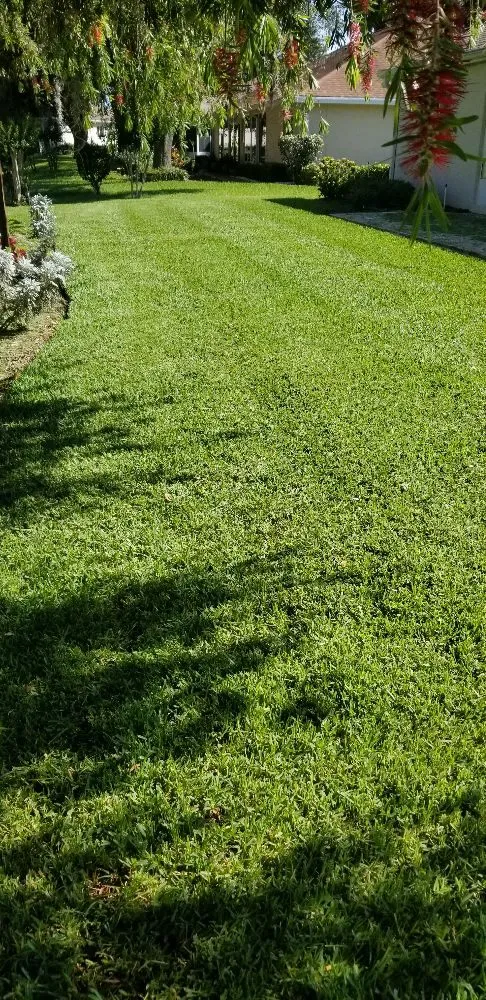 Professional yard maintenance with custom design in Marion, FL by Izzy's Lawn Care Services
