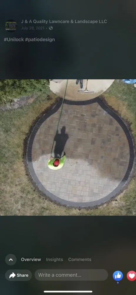 Custom landscape installation experts serving Plano, IL - J & A Quality Lawncare & Landscape