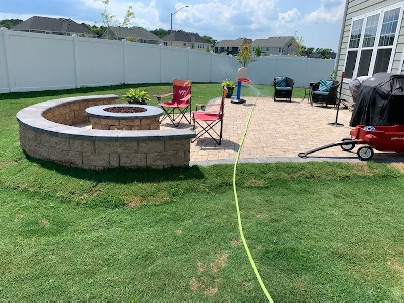 Top-rated outdoor landscaping in Virginia Beach, VA by J & B Hardscapes