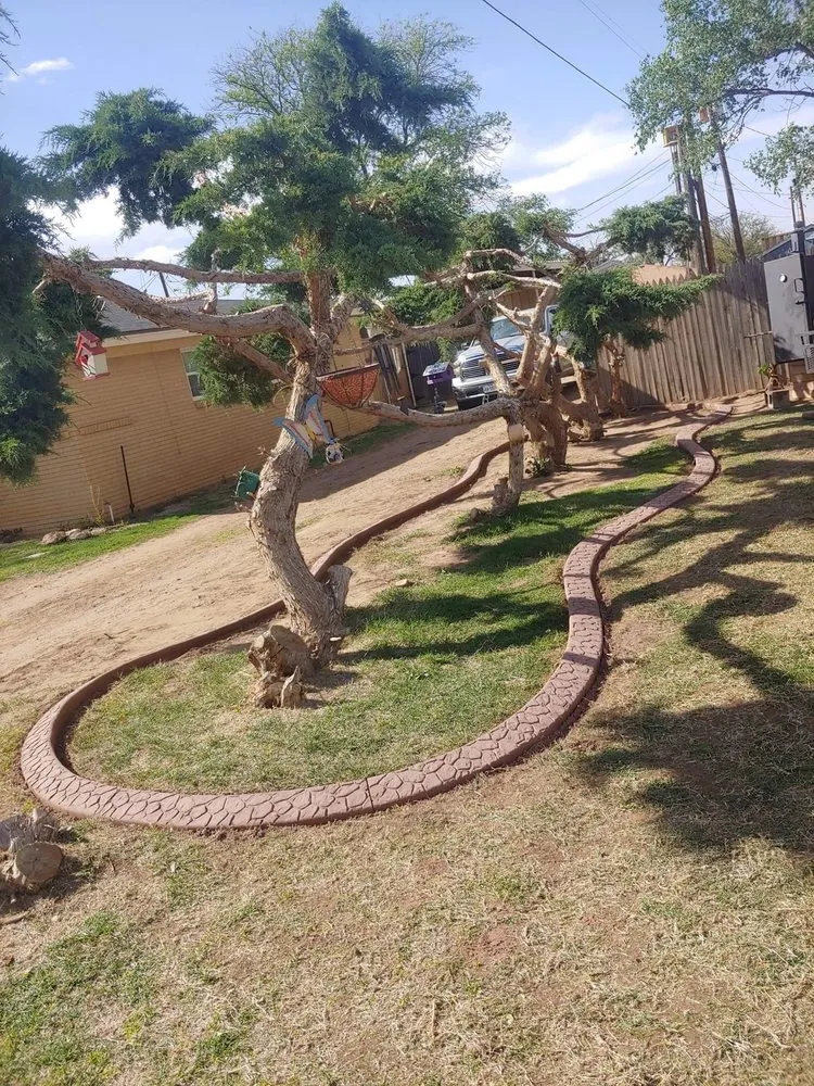 Professional residential landscaping in Abernathy, TX - J & B MaxCurbing