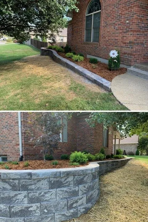 Reliable landscape installation in Memphis, IN - J & C Lawn & Landscape