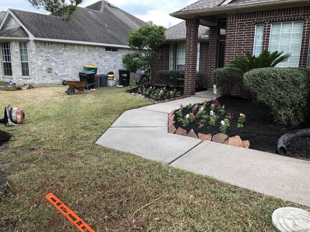 Reliable outdoor landscaping for homes across Houston, TX - J & C Lawn Care