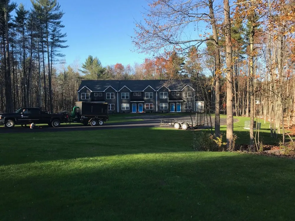 Custom garden landscaping in North Berwick, ME by J & C Property Maintenance