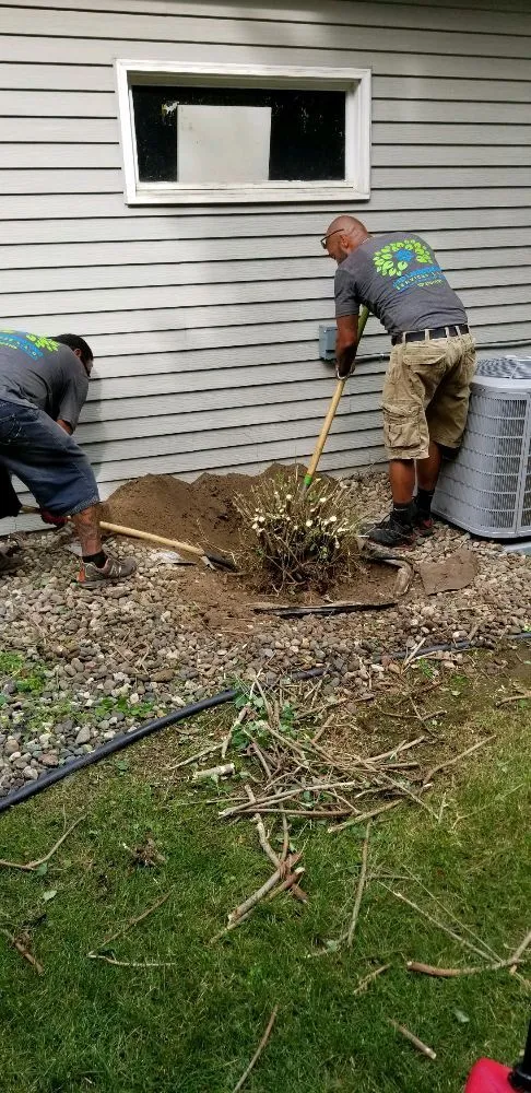 Professional landscaping services for residential properties in Rochester, MN by J & D Landscaping Services