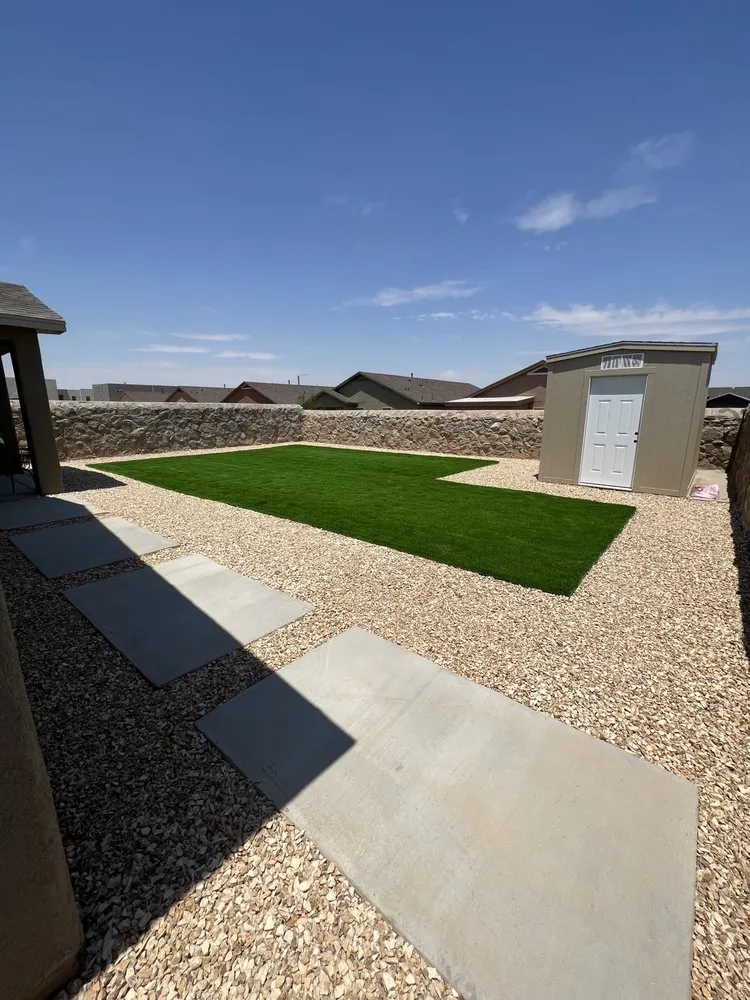 Expert yard cleanup service for year-round maintenance in El Paso, TX by J & D Turf