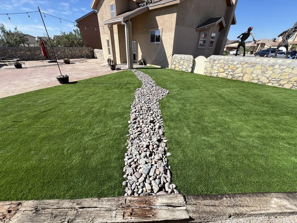 Expert landscape installation in El Paso, TX - J & D Turf