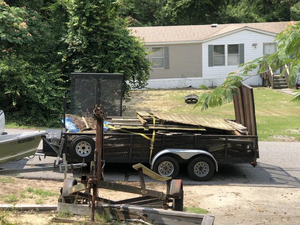 Reliable yard maintenance for homes in Elizabeth City, NC by J & D’s Handyman Services