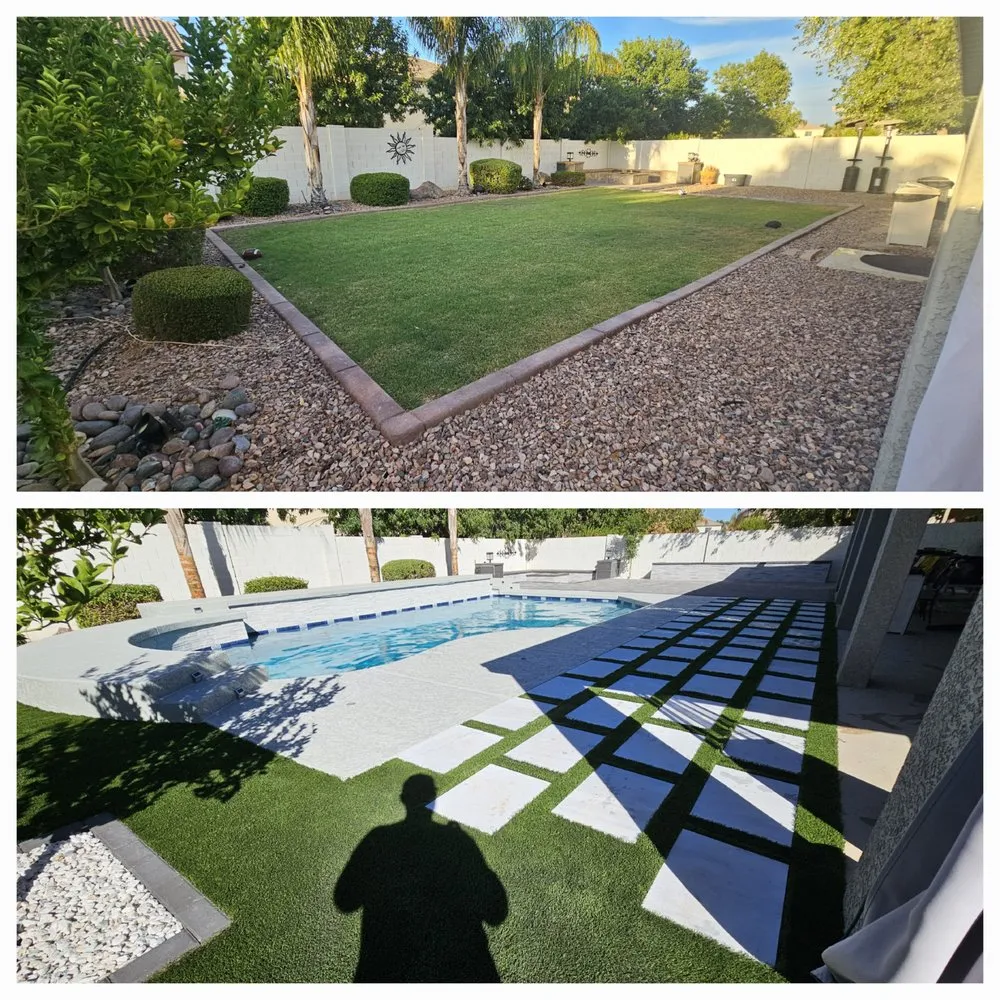 Expert lawn care service for beautiful yards across Queen Creek, AZ - J & E Landscape