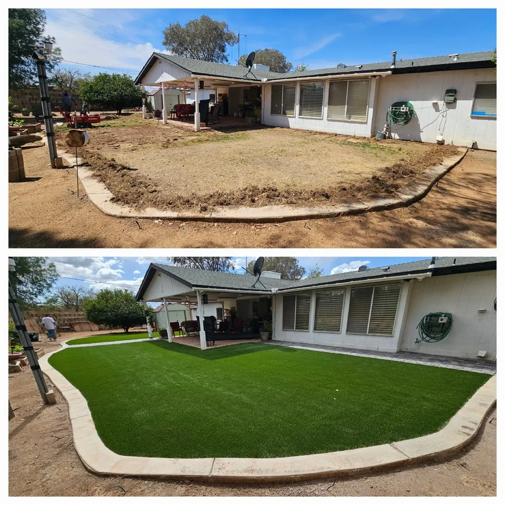 Expert lawn mowing service in Queen Creek, AZ - J & E Landscape