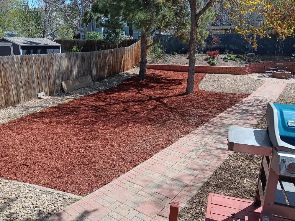 Professional yard cleanup service for homes across Aurora, CO - J & E Precision Landscaping