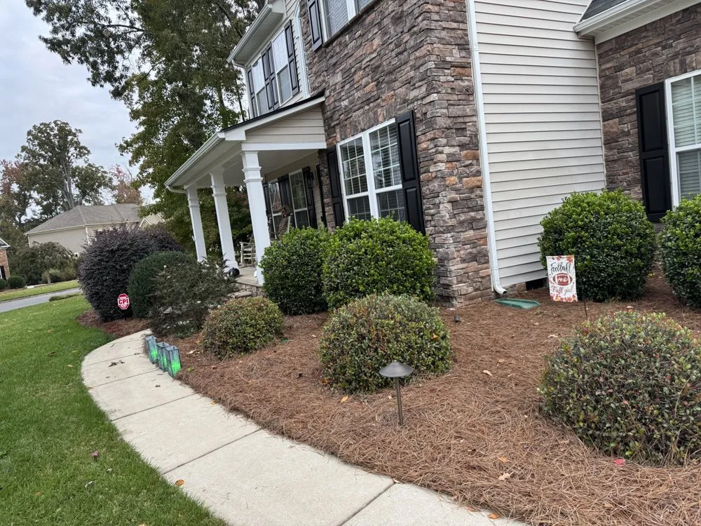 Professional lawn mowing service for year-round maintenance across Charlotte, NC - J & G Landscaping & Tree Service