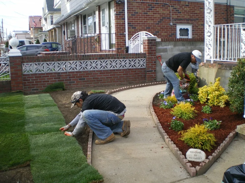 Professional landscape design for beautiful yards in Ozone Park, NY by J & H Landscaping