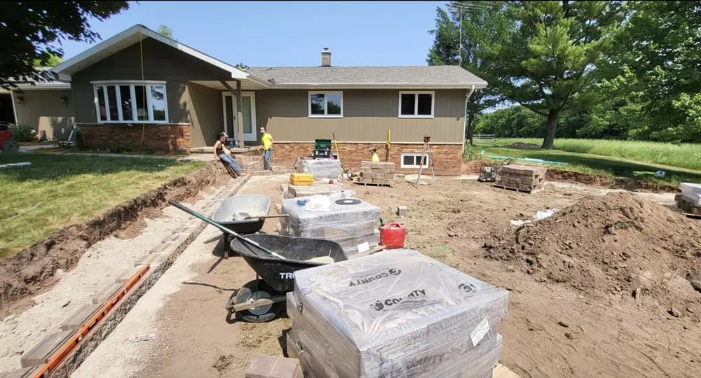 Custom residential landscaping experts serving Weyauwega, WI - J & H Lawn Care