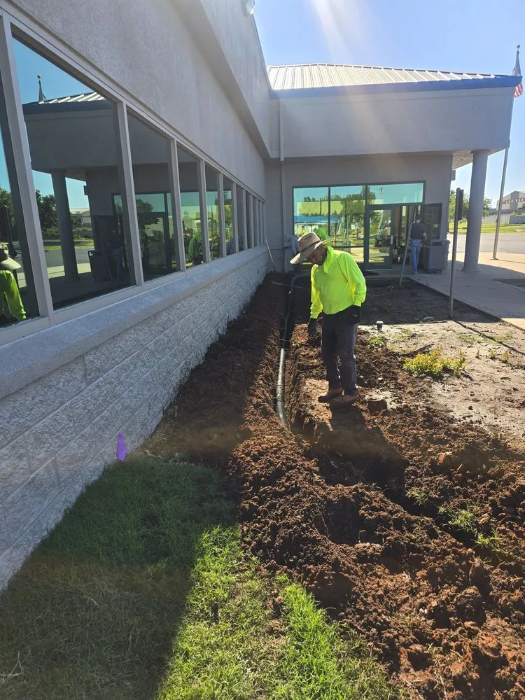 Expert landscape installation in Oklahoma City, OK by J & H Sprinkler Repair Landscaping